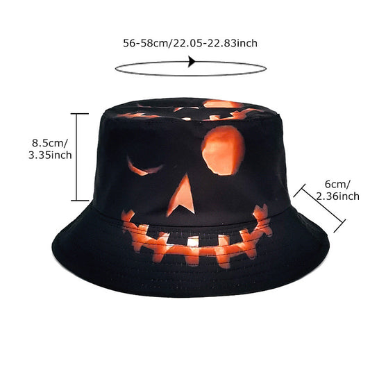 Halloween Hats Creative Cartoon Pumpkin Grimace Printed Sun-shade Fisherman Hat  Men's Watches Health & Beauty Fashion & Tech - SwagDials