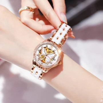 women's iced out watch