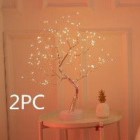Christmas Decoration Night Light LED Pearl Tree Light Starry Touch Light SwagDials
