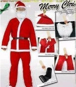 Men's Play Santa costume
