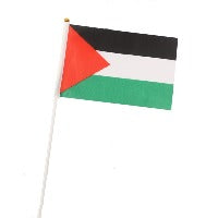 14 21cm Palestine Hand Signal Flag With Rod SwagDials