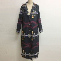 Fashion Printed British Style Lapel Long Trench Coat SwagDials