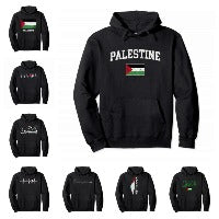 Cotton Palestine Pullover Hoodie Warm Hoodie  SwagDials