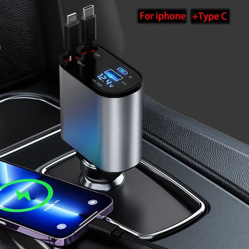 Retractable Car Charger SwagDials