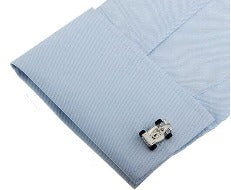 Fun Racing Paint Men's French Cufflinks SwagDials Perfect for Super Saturday 2023