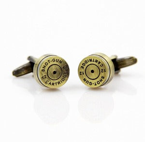 Popular retro pure copper brushed cufflinks SwagDials