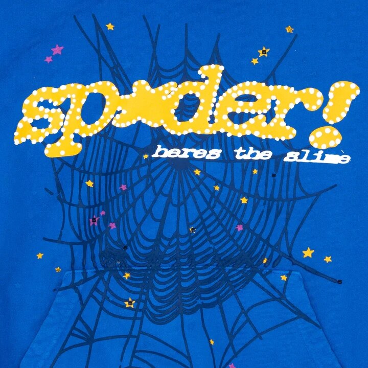 Spider Letter Prints Hoodies SwagDials