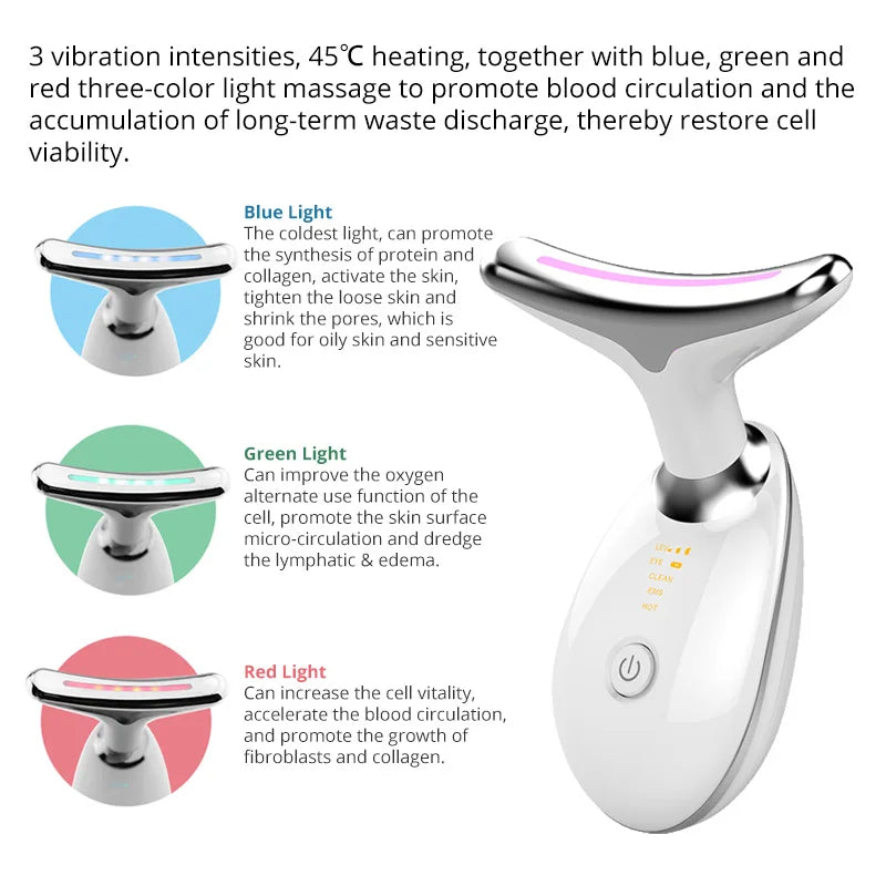 Micro-current Neck Face Massage Device SwagDials