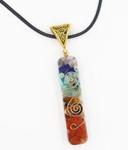 Rainbow Chakra Energy Necklace SwagDials
