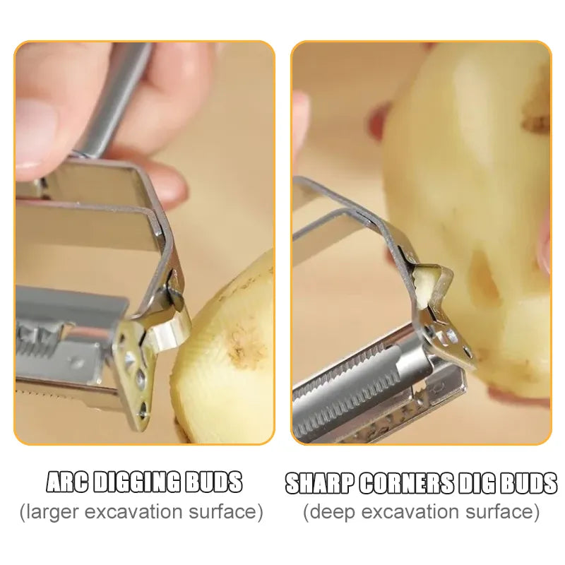 Stainless Steel Kitchen Vegetable Peeler SwagDials