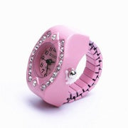 Ladies  Diamond Fashion  Elastic Ring Watch SwagDials