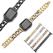 Single Row Denim Chain Stainless Steel Metal Strap SwagDials