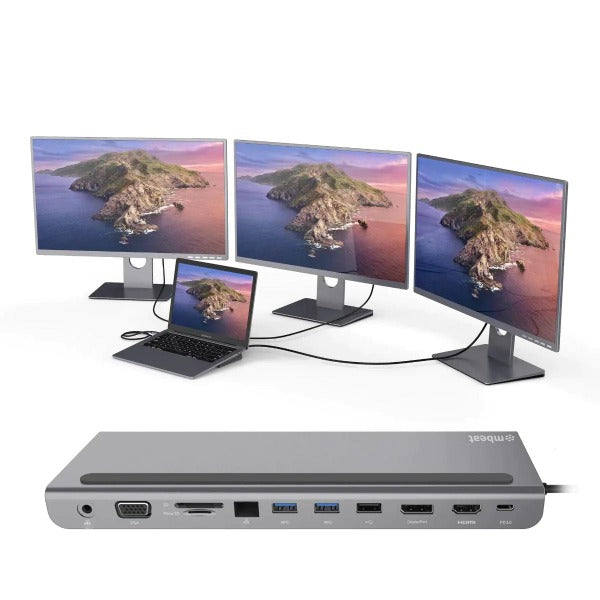 LapStation™ Pro- 11 in 1 Laptop Docking Station SwagDials