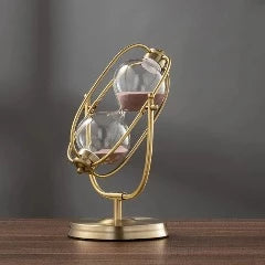 360° Rotating Metal Sand Hourglass SwagDials