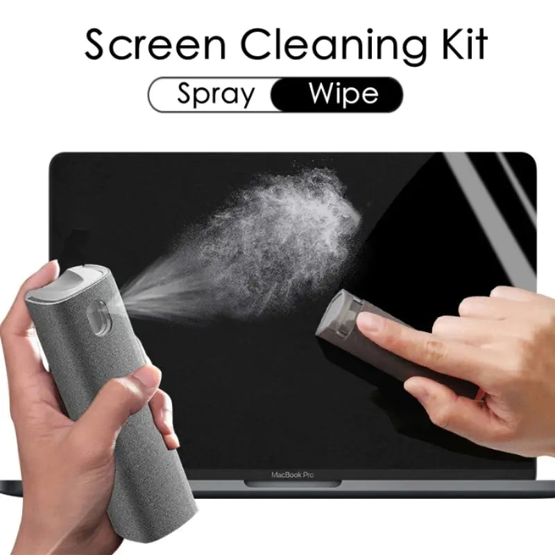 2in1 Screen Cleaner Spray Bottle Set SwagDials