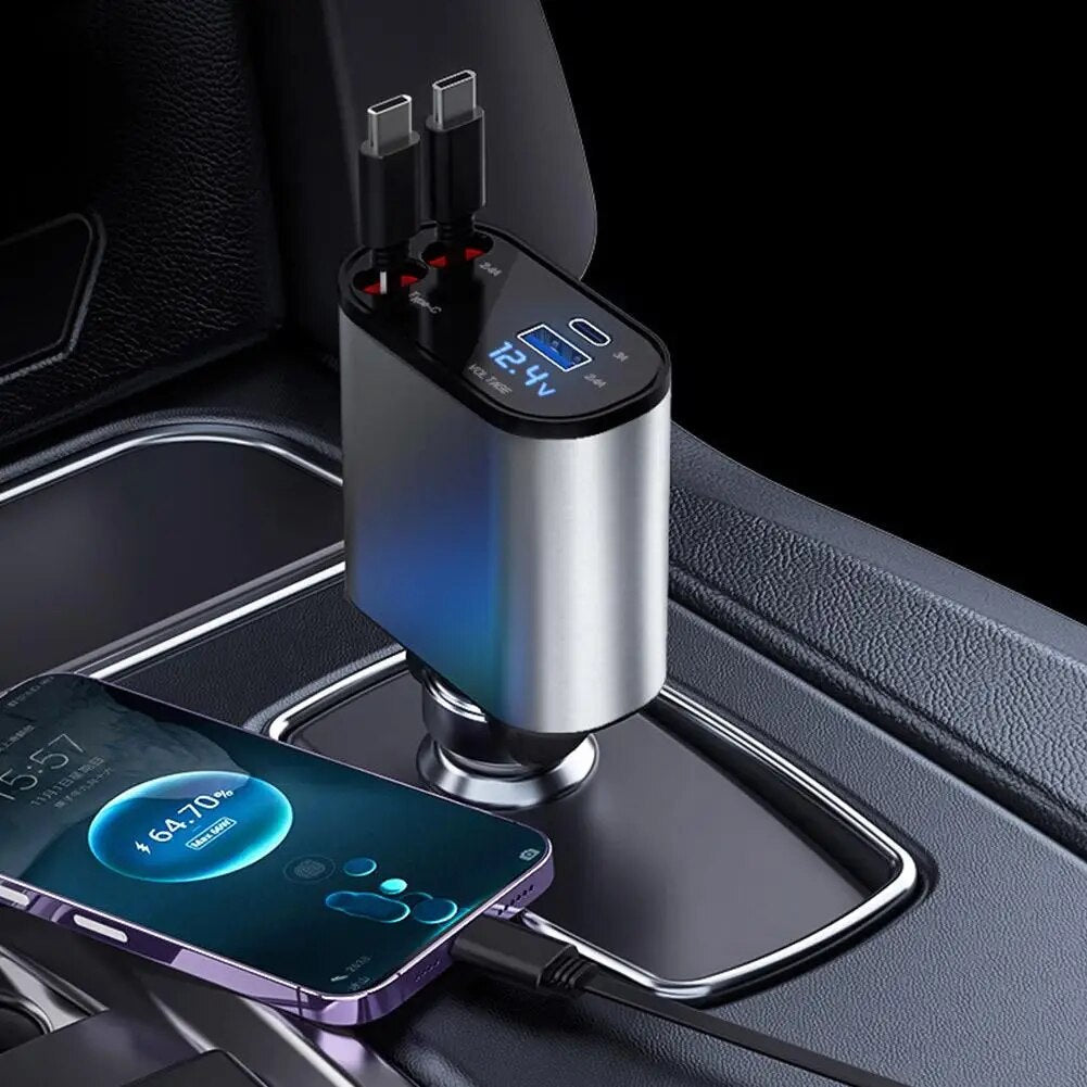 Retractable Car Charger SwagDials