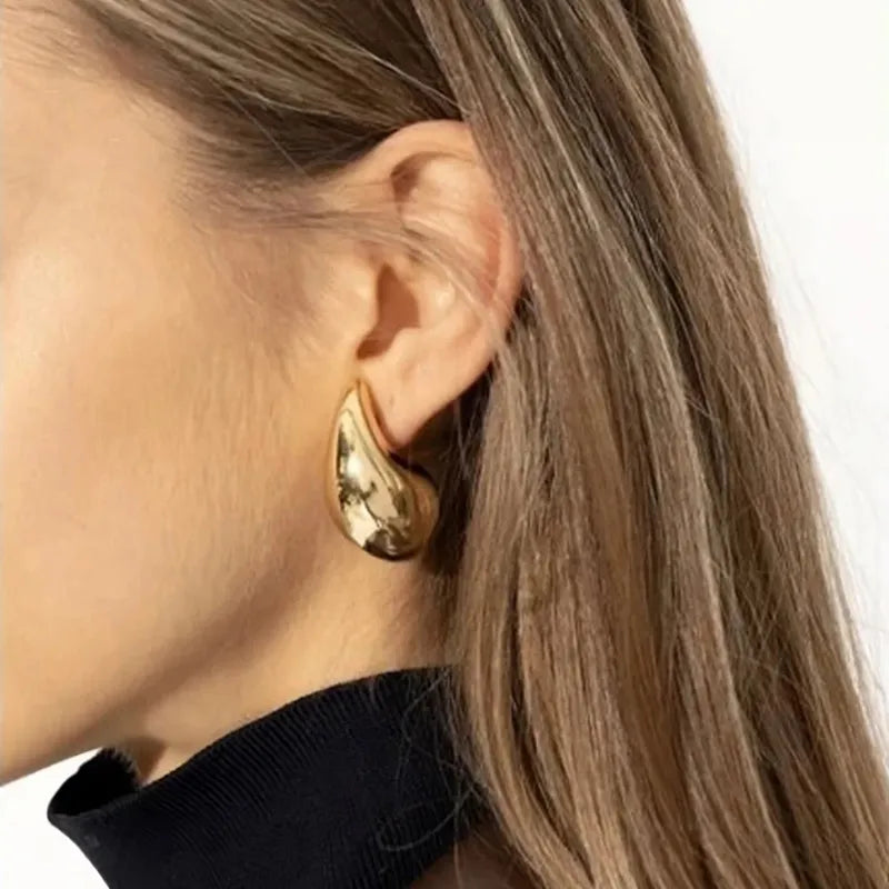 Chunky Dome Drop Earrings SwagDials